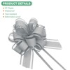 Unique Bargains Plastic Durable Glossy Waterproof Ribbon Large Pull Bow 10 Pcs - 2 of 4
