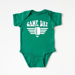 The Juniper Shop Football Game Day Stripes Baby Bodysuit - 1 of 2