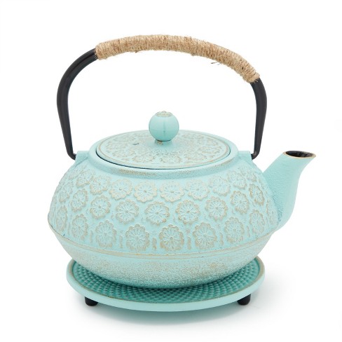 Floral tea kettle best sale