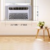 Hisense 10000 BTU Smart Window Air Conditioner with Wi-fi and Remote Control: 4-Way Air Direction, 3 Speeds, 200-500 sq. ft. - 2 of 4