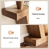 Console Sofa Table - 2-Tier Farmhouse Narrow Table, Extra-Long, Accent Entryway Table, Behind Couch Sofa, Ideal for Hallway and Living Room - 4 of 4