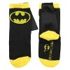 Seven Times Six DC Comics Superhero Batman Superman The Flash Youth Boys Caped Crew Socks - 2 of 3