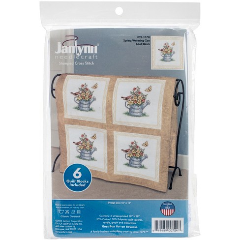 Janlynn Stamped Cross Stitch Baby Quilts