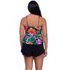 Trimshaper Women's Ronnie Two Tier Ruffle Tankini Swimsuit Top - 3 of 3