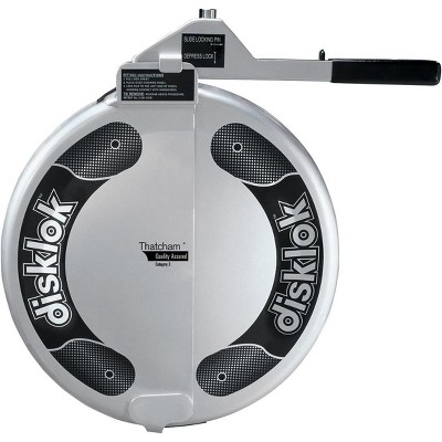 Disklock Gold Edition Hard Case Steering Wheel Lock - Large (Fits Steering Wheels 16.4" - 17.3")