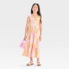 Girls' Sleeveless Spring Knit Maxi Dress - Cat & Jack™ - 3 of 3