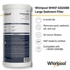 Whirlpool 10" x 4.5" Large Capacity Whole House Sediment Water Filter, 25 Micron, WHKF-GD25BB - 2 of 4