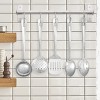 Lexi Home 5-Piece Stainless Steel Hammered 13" Kitchen Utensil Set - 4 of 4