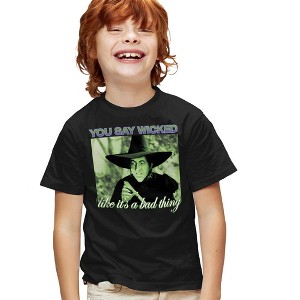 Boys' Short Sleeve the Wizard Of Oz Wicked Witch T-Shirt - 1 of 4