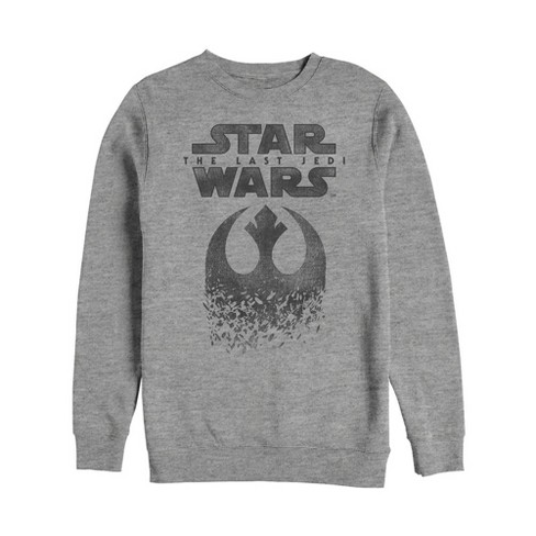 Men's Star Wars The Last Jedi Rebel Logo Fleck Sweatshirt - image 1 of 3