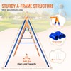 VYNXARIA Swing Sets for Backyard 6 in 1 Swing Set 440lbs Capacity Metal Swingset - 4 of 4