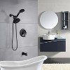 PROOX Single Handle 30-Spray Shower Faucet with Dual Shower Heads and Tub Spout - 2 of 4
