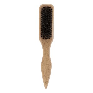 Unique Bargains Men's Portable Beard Comb Wood Color 1 Pc - 1 of 3