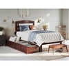 AFI Furnishings Warren Platform Bed T with Drawers AW - 2 of 4