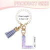 Unique Bargains Resin Lightweight Decorative Sparkling Purple Sequins Tumbler Cup Charm - 2 of 4