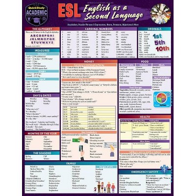  ESL - English as a Second Language - 2nd Edition by  Misa Lindberg Med Tesol (Poster) 