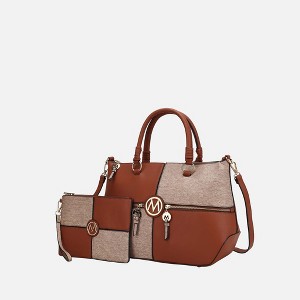 MKF Collection Maji Fashion Women’s Satchel Handbag with wristlet wallet by Mia K - Coganc - 1 of 4