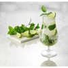 JoyJolt Terran Pina Colada Glasses - Set of 8 Crystal Hurricane Cocktail Glasses - 17 oz - 2 of 4