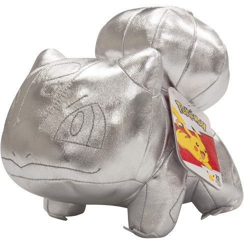 Pokemon 25th Celebration 8 Silver Bulbasaur Plush Limited Edition Shiny Silver Stuffed Animal Toy 2 Target