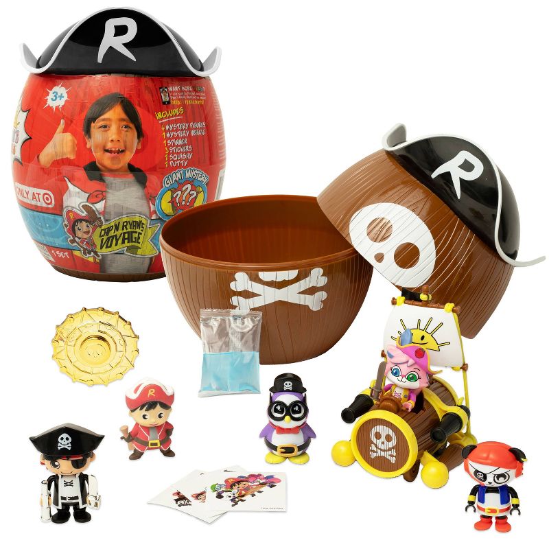 Ryan&#39;s World Giant Pirate Mystery Egg (Target Exclusive), 1 of 9