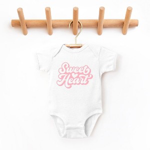 The Juniper Shop Sweet Heart With Heart Baby Bodysuit - 1 of 2