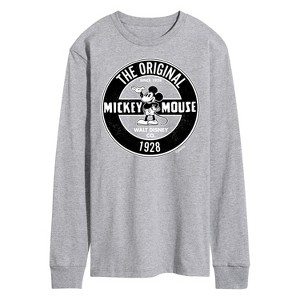 Men's - Disney - The Original Mickey Mouse Long Sleeve Graphic T-Shirt - 1 of 4