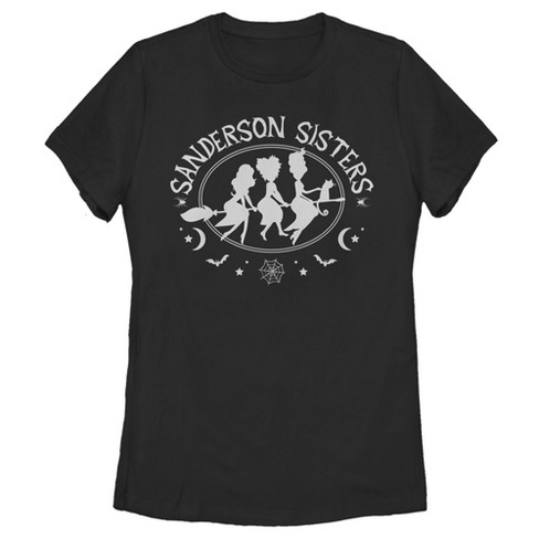 Women's Disney Hocus Pocus Sanderson Sisters Witch Broom T-Shirt - image 1 of 3