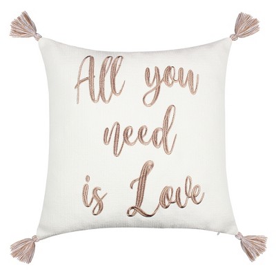 Sanira Taupe All You Need Decorative Pillow - Levtex Home