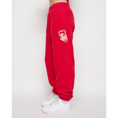 Samii Ryan | Life Is Sweet Sweatpants , Red , Medium , 3