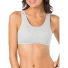 Fruit of the Loom Women's Tank Style Sports Bra 3-Pack - 4 of 4