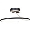 Artcraft Lighting Halo 1 - Light Semi-Flush Mount in  Black - 2 of 4