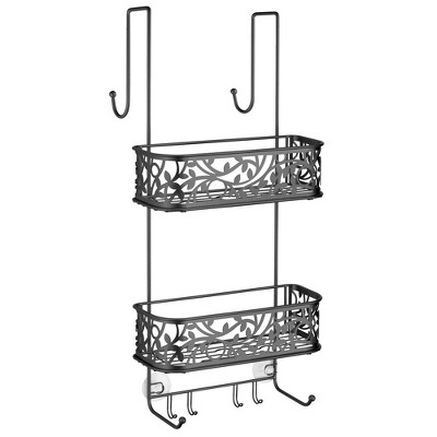 Mdesign Metal Hanging Over Door Shower Caddy Organizer : Target