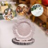 Unique Bargains Plastic Reef Trim Textured Surface Lightweight Charger Plates 10 Pcs - 4 of 4