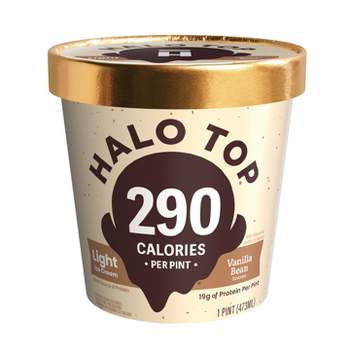 Halo Top Vanilla Bean Ice Cream - 16oz