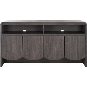 Narine 4 Door 2 Shelf Sideboard/Media Stand - MED9620 - Safavieh - 1 of 4