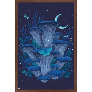 Trends International Episodic Drawing - Blue Oyster Framed Wall Poster Prints - 1 of 4