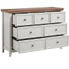 Lyngins 5/6/7 Drawers Dresser for Bedroom,Chest of Drawers Closet Organizers for Living Room,Entry and Hallway - 2 of 4