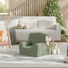 Kids Couch, 2-in-1 Convertible Toddler Sofa Chair, Soft Fold Out Couch Lounger - 4 of 4