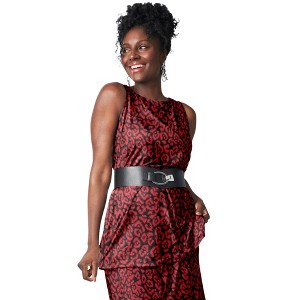 Jessica London Stretch Knit Tunic Tank - 1 of 4