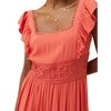 FatFace Women's Hibiscus Lace Maxi Dress - 3 of 4