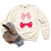 Simply Sage Market Women's Graphic Sweatshirt Heart Cherries Coquette - 3 of 3