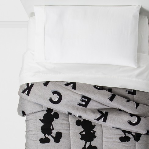 Mickey Mouse Friends Mickey Mouse Twin Comforter Gray Target