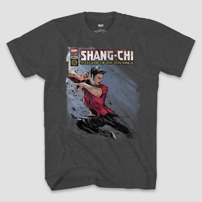 Men's Marvel Shang-Chi Short Sleeve Graphic T-Shirt - Heather Gray S
