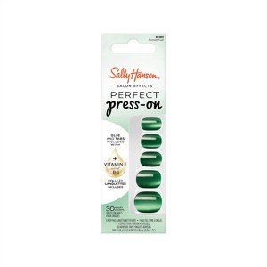Sally Hansen Salon Effects Perfect Press-On Fake Nails Kit - Rocket Fuel - 24ct - 1 of 4