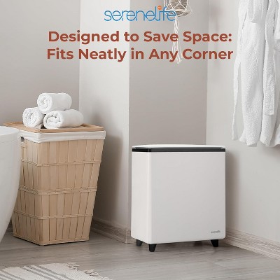SereneLife Rectangular Towel Warmer Bucket