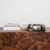 Storied Home Decorative Horn Bubble Storage Box, Black and Brown - 4 of 4