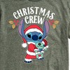 Men's - Lilo and Stitch - Christmas Crew Short Sleeve Graphic T-Shirt - 2 of 4