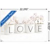 Trends International Tom Quartermaine - Love Blossom in Cups Unframed Wall Poster Prints - 3 of 4
