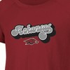 NCAA Arkansas Razorbacks Girls' Knot T-Shirt - 3 of 3