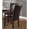 Set of 2 Talbot Parsons Chair Brown - Steve Silver: Upholstered, No Assembly, Wood Legs, Foam Fill - 3 of 4